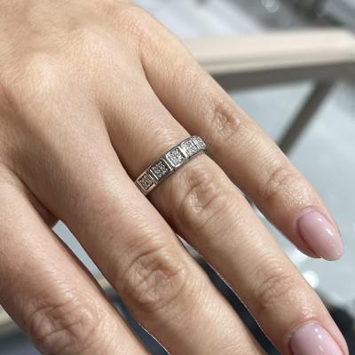 0.32 ct Diamonds Eternity Ring/WRING