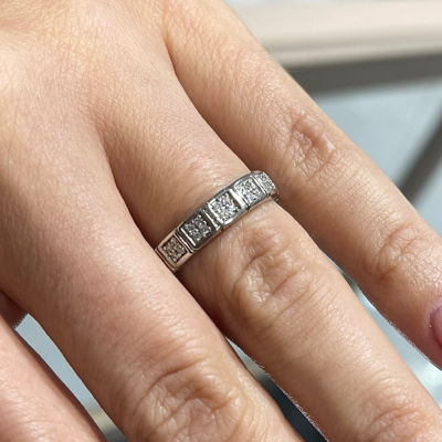 0.32 ct Diamonds Eternity Ring/WRING