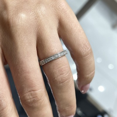 0.45 ct Diamonds Eternity Ring/WRING
