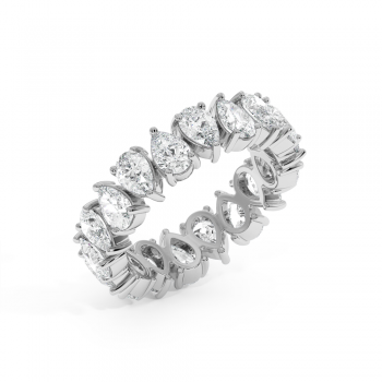 Eternity 3.60ct Pear Cut Diamond Eternity Ring/WRING