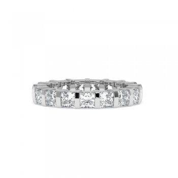 Eternity 2.88ct Princess Cut Diamond Eternity Ring/WRING
