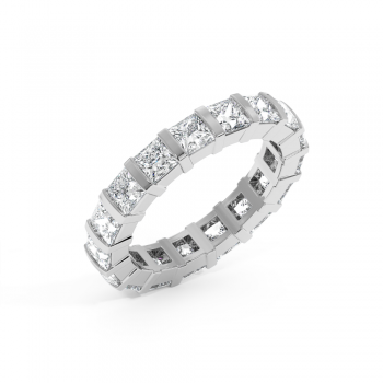 Eternity 2.88ct Princess Cut Diamond Eternity Ring/WRING