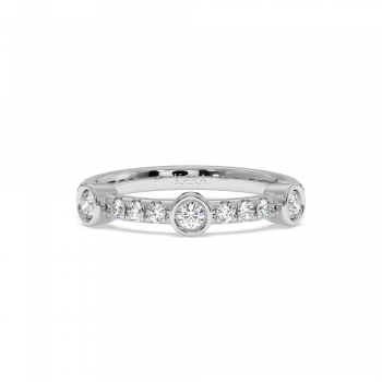 0.44ct Semi Eternity Diamond Eternity Ring