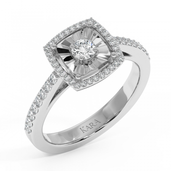 0.43ct diamond ring
