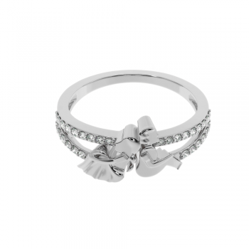 Diamond ring weighing approximately 0.24 ct