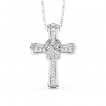 0.20ct Diamond Cross Pendant