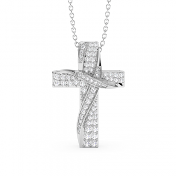 0.33ct Diamond Cross Pendant