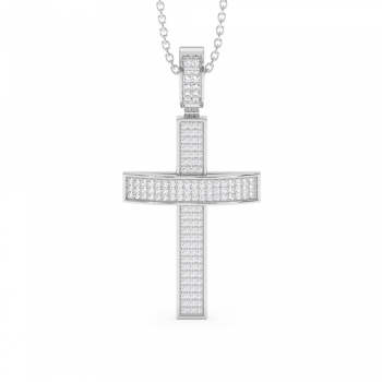 0.40ct Diamond Cross Pendant