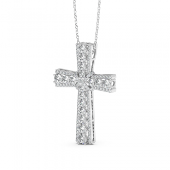 Diamond Cross Pendant 1.86ct
