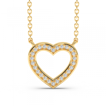 0.10 ct diamond pendant