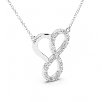 0.13 ct diamond pendant