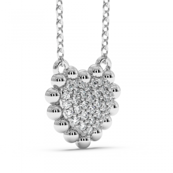 0.16 ct diamond pendant