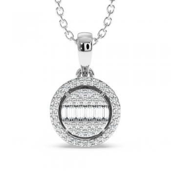 0.18ct diamond pendant