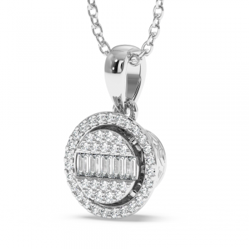 0.18ct diamond pendant