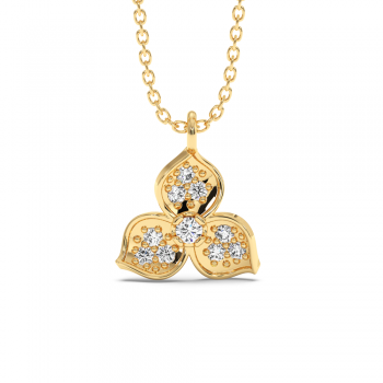0.22 ct diamond pendant