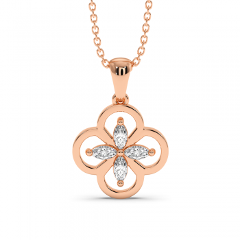 0.24 ct diamond pendant