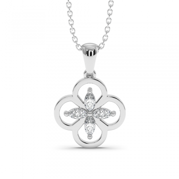0.24 ct diamond pendant