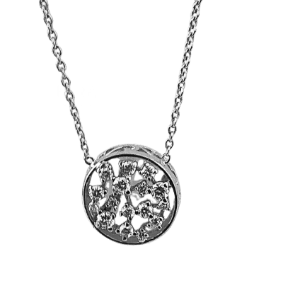 0.27 ct diamond pendant