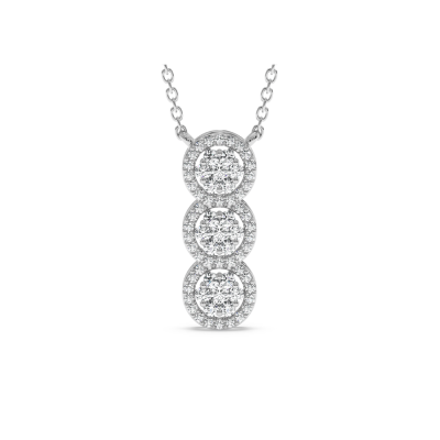 0.29 ct diamond pendant