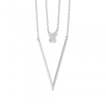 0.45 ct diamond pendant