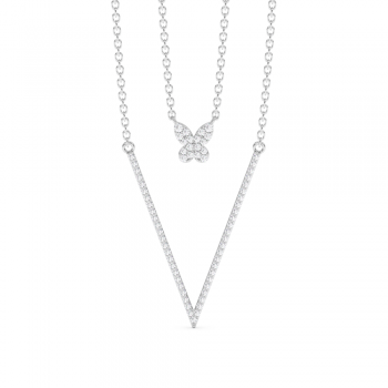 0.45 ct diamond pendant