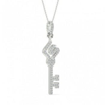0.30 ct diamond pendant