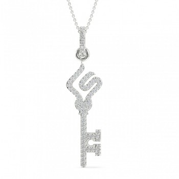 0.30 ct diamond pendant