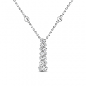 0.35 ct diamond pendant