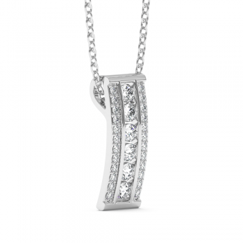0.39ct diamond pendant
