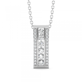 0.39ct diamond pendant