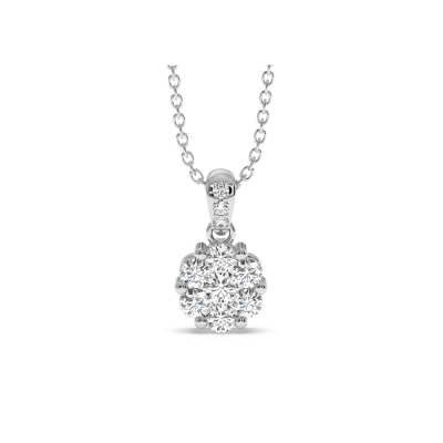 0.43 ct diamond pendant