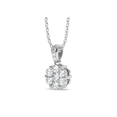 0.43 ct diamond pendant