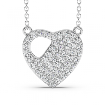 0.45 ct diamond pendant