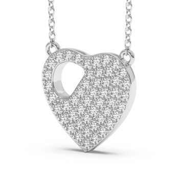 0.45 ct diamond pendant