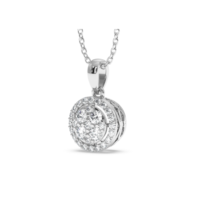 0.31 ct diamond pendant