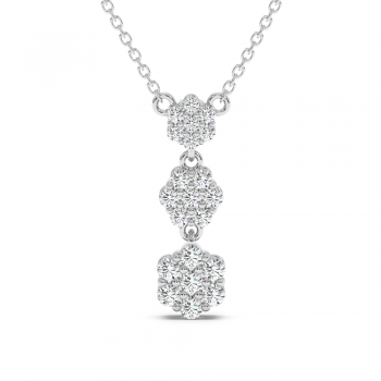 0.58 ct diamond pendant