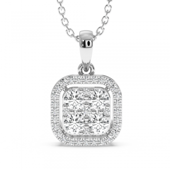 0.95ct diamond pendant