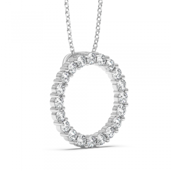 0.98 ct diamond pendant