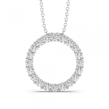 0.98 ct diamond pendant