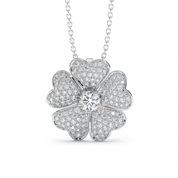 1.01 ct diamond pendant