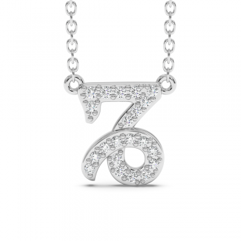 0.11 ct diamond pendant Zodiac sign - Capricorn