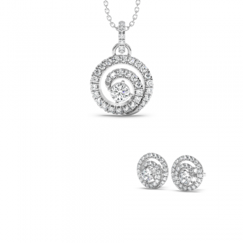 2.13 ct diamond set