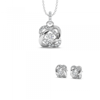 2.05 ct Diamond Jewelry Set