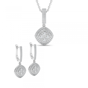 2.74 ct Diamond Jewelry Set