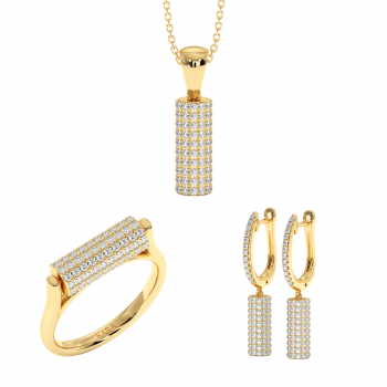 2.75ct Diamond Jewelry Set