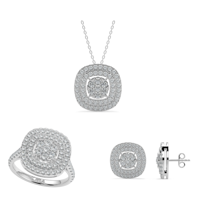 3.39 ct Diamond Jewelry Set
