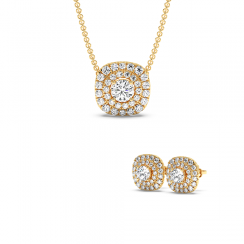 3.40 ct Diamond Jewelry Set