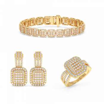 5.12ct Diamond Jewelry Set