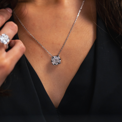 5.43 ct Diamond Jewelry Set