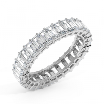 3.47 ct Baget Diamond Eternity Ring
